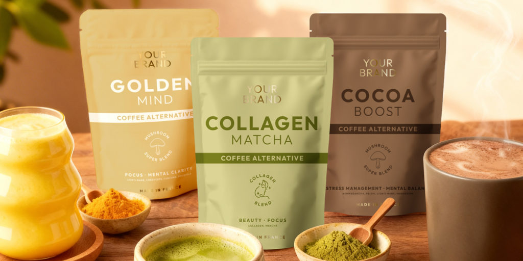 Développer vos boissons alternatives au café en doypacks