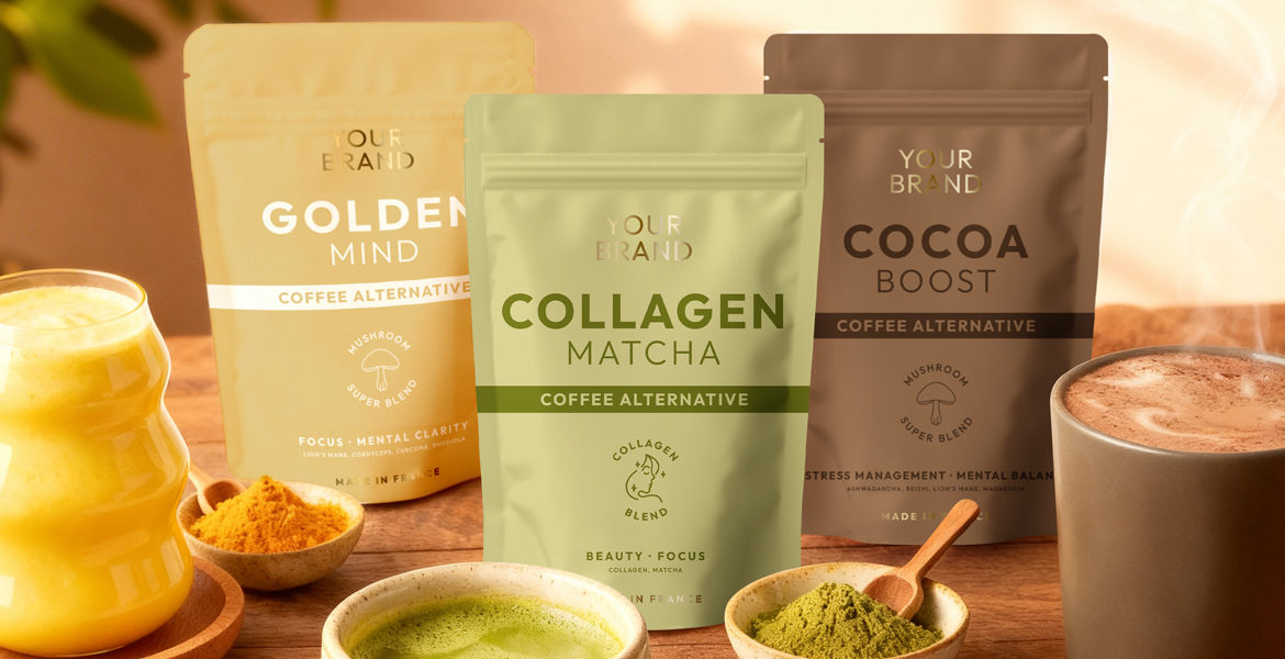 Développer vos boissons alternatives au café en doypacks